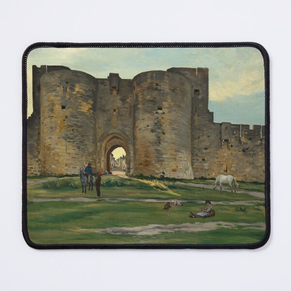 Item preview, Queen's Gate at Aigues-Mortes | Jean-Frederic Bazille | 1867 French Art designed and sold by CJET.