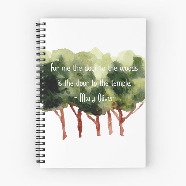 Item preview, Door to the Woods | Mary Oliver designed and sold by ArtistVenus.