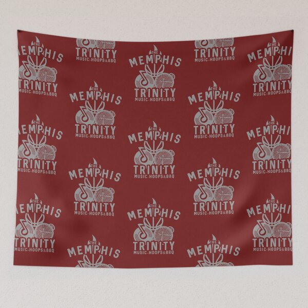 Item preview, The Memphis Trinity - Music-Hoops & BBQ designed and sold by MemfoBrand.