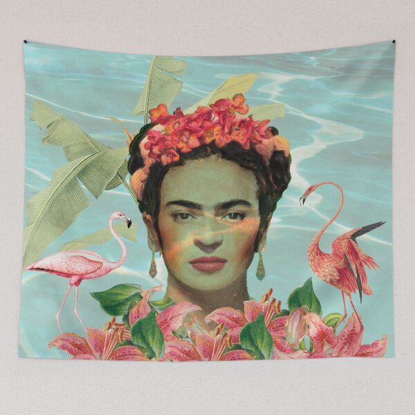 Item preview, Frida Kahlo Flamenco designed and sold by Muycote.