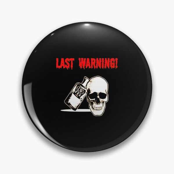Item preview, last warning logo designed and sold by aberthomex.