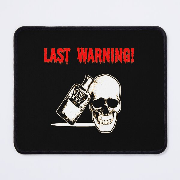 Item preview, last warning logo designed and sold by aberthomex.