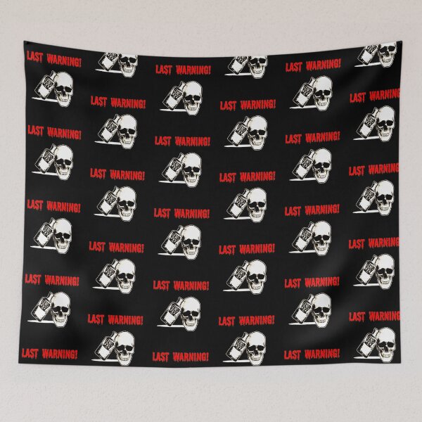 Item preview, last warning logo designed and sold by aberthomex.