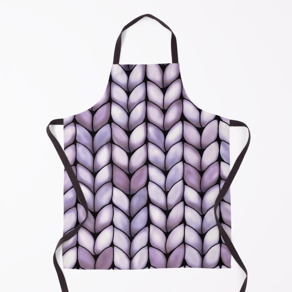 Item preview, Chunky Lilac Faux Knit designed and sold by Karin Taylor.