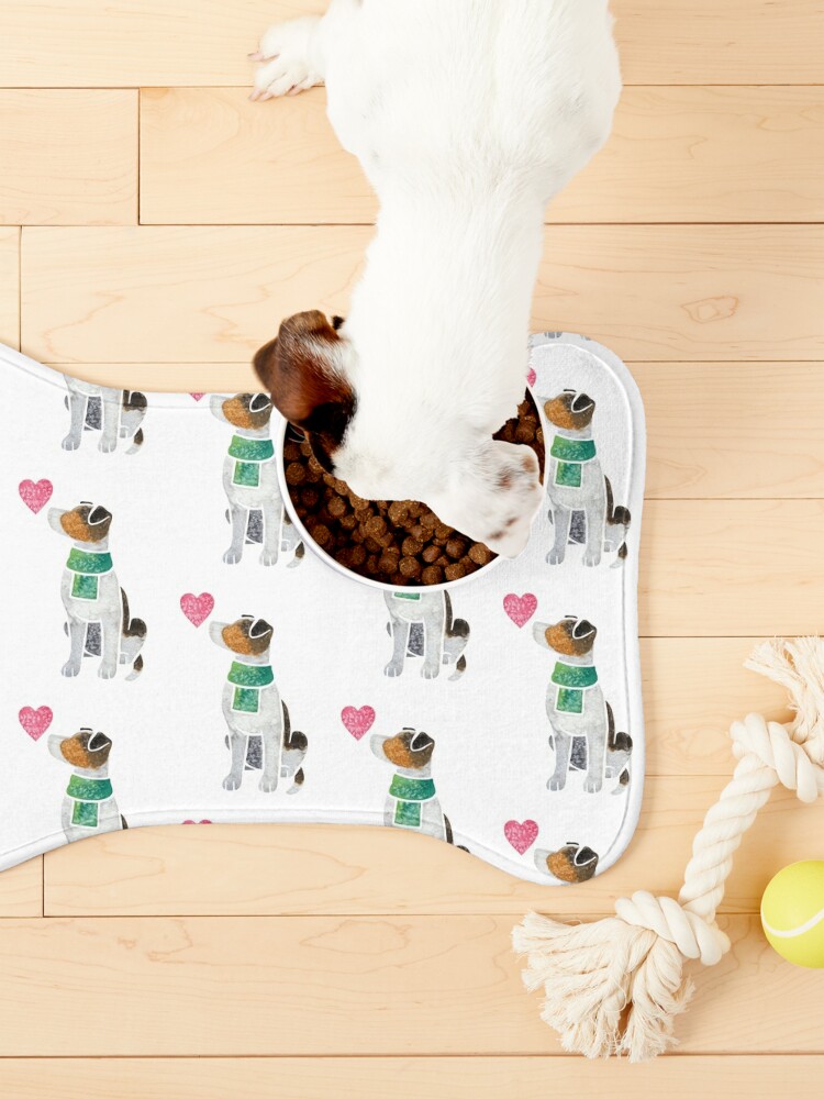 Disover Watercolor- Pet Bowls Mat