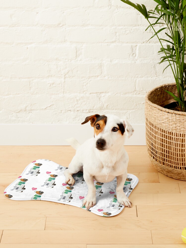 Disover Watercolor- Pet Bowls Mat