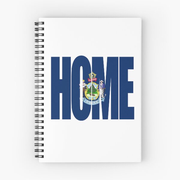 Item preview, Maine Home - State Flag designed and sold by DonDota.