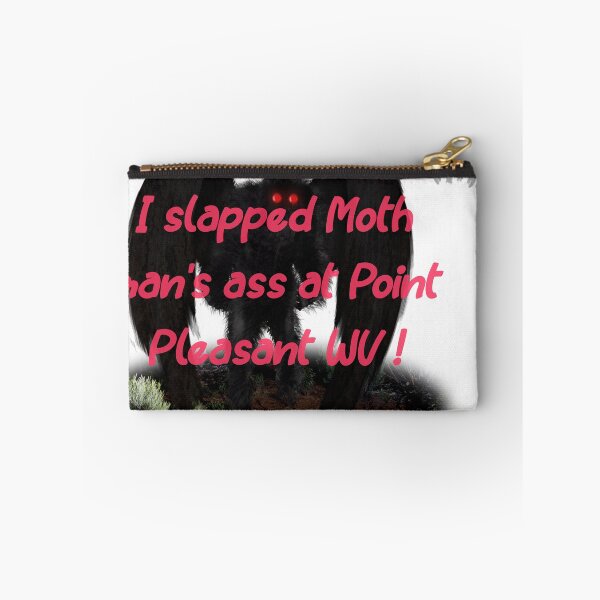 Item preview, Mothmans Ass Bumpersticker I Slapped Moth Mans Ass At Point Pleasant WV Vinyl Bumper Stickers designed and sold by Ssimo30.