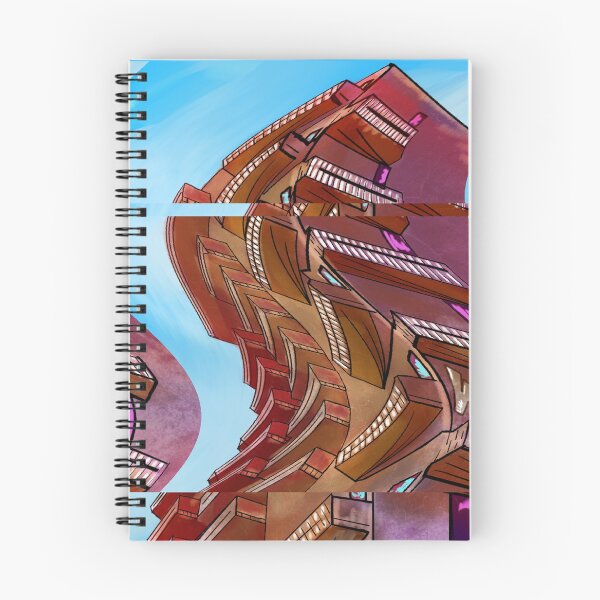 Item preview, Glitched in the multiverse of madness, colorful appartment building designed and sold by dusso.