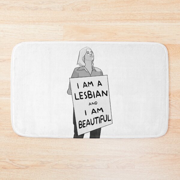 Item preview, I am a Lesbian and I am Beautiful - Lesbian Liberation designed and sold by voltzandvoices.