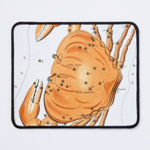 Item preview, Antique Cancer Constellation Map designed and sold by jadeandjester.
