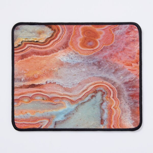 Item preview, Amazing Coral Agate Geode Slice designed and sold by Lucky-Town-Art.