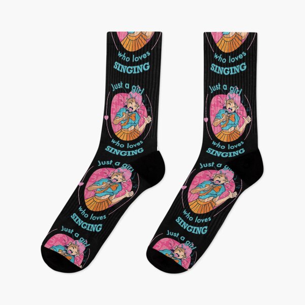 Item preview, Just A Girl Who Loves Singing designed and sold by artado.