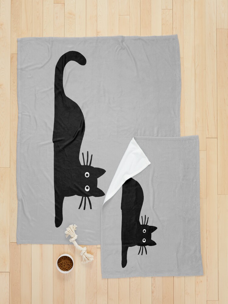 Black Cat Bath Mat for Sale by Jenn Inashvili