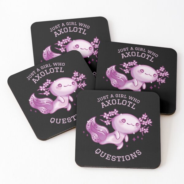 Item preview, Just A Girl Who Axolotl Questions designed and sold by artado.