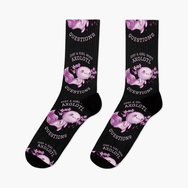 Item preview, Just A Girl Who Axolotl Questions designed and sold by artado.