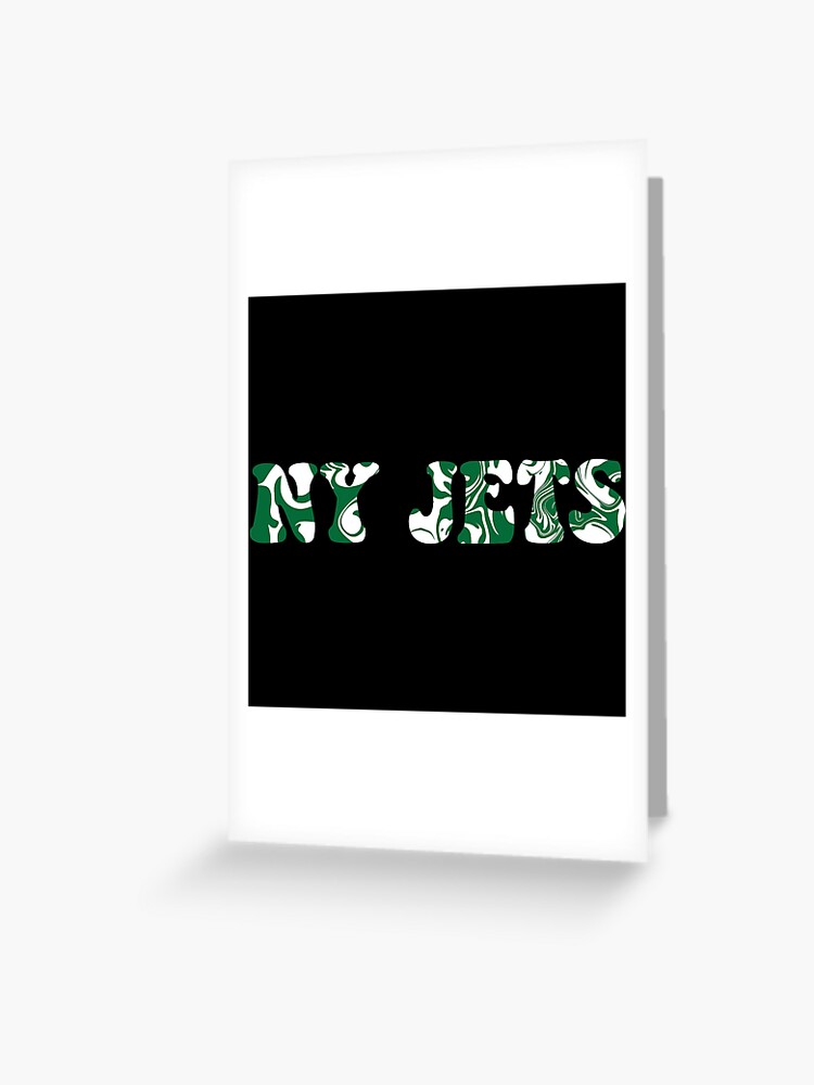 Jets Retro Football Greeting Card for Sale by GangGreenGear