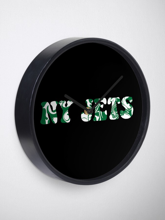 New York Jets Funky Gameday Clock for Sale by GangGreenGear