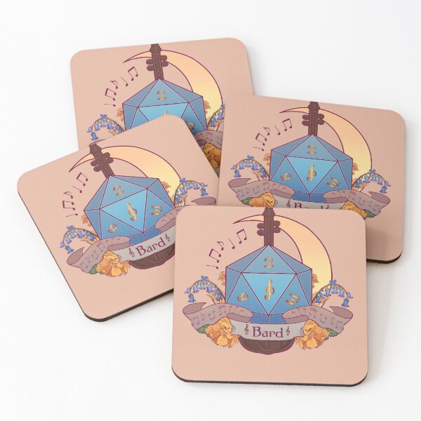 Item preview, The Bard (blue) designed and sold by Prokaryarts.