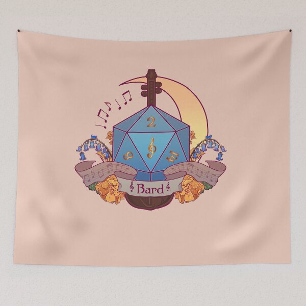 Item preview, The Bard (blue) designed and sold by Prokaryarts.