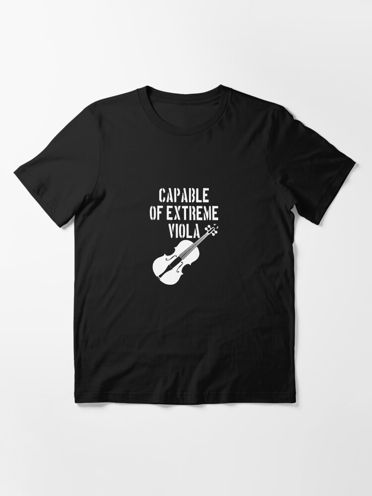 Alternate view of Capable of Extreme Viola Essential T-Shirt