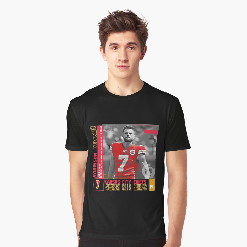 Rinkha Harrison Butker Football Edit Tapestries Chiefs T-Shirt