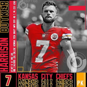 Harrison Butker Football Edit Tapestries Chiefs Harrison