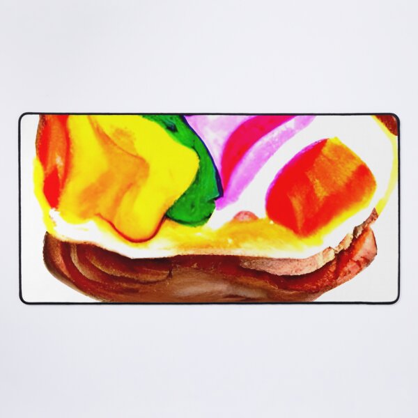Item preview, Falling sandwich, AI art designed and sold by TwoMilesBlue.