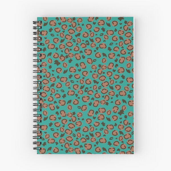 Item preview, Teal leopard print  designed and sold by Tanya Mihe.