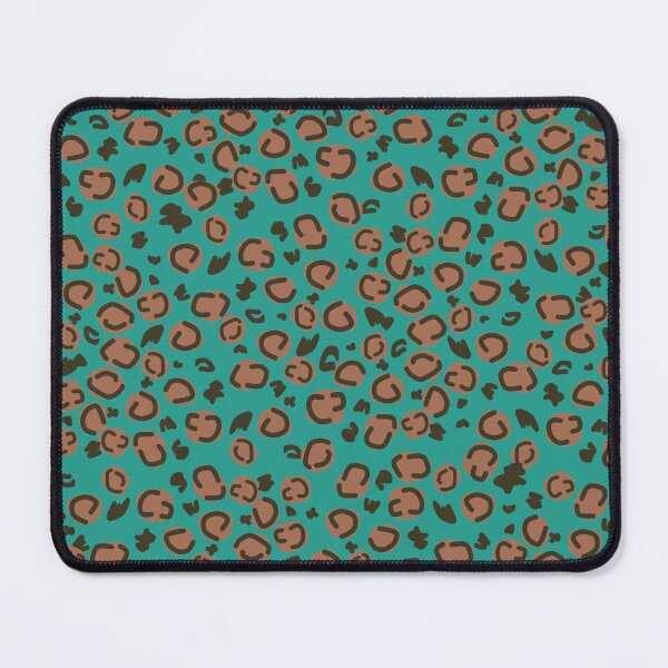 Item preview, Teal leopard print designed and sold by Tanya Mihe.