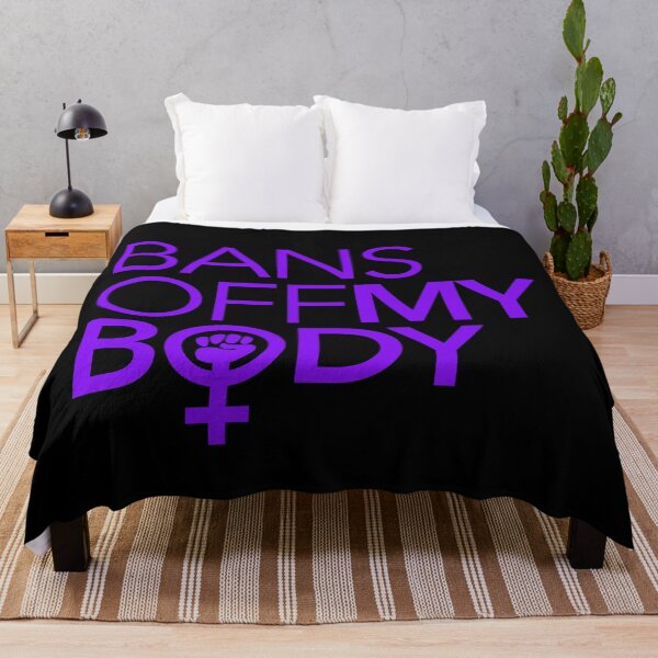 Item preview, Bans Off MY Body (purple 1) designed and sold by Thelittlelord.