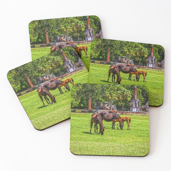 Item preview, Wild Horses at Cumberland Island National Seashore designed and sold by GestaltImagery.