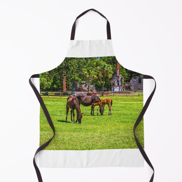 Item preview, Wild Horses at Cumberland Island National Seashore designed and sold by GestaltImagery.