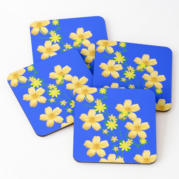 Item preview, Yellow Floral Design! designed and sold by Byoudesigns.