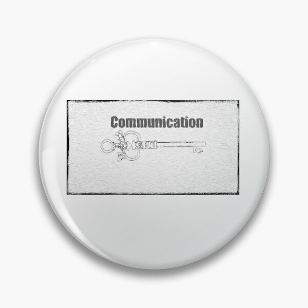 Item preview, Communication is the Key  designed and sold by FancyFriendship.