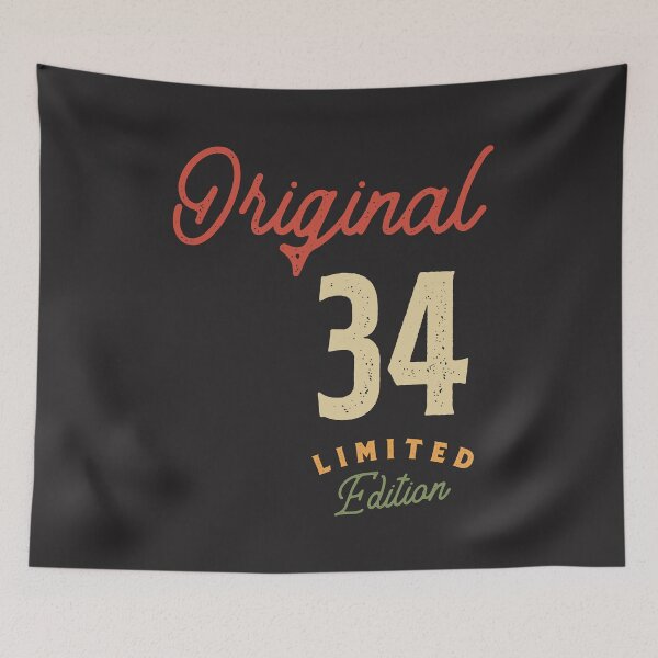 Item preview, Original 34 Years Old - 34th Birthday  designed and sold by cidolopez.