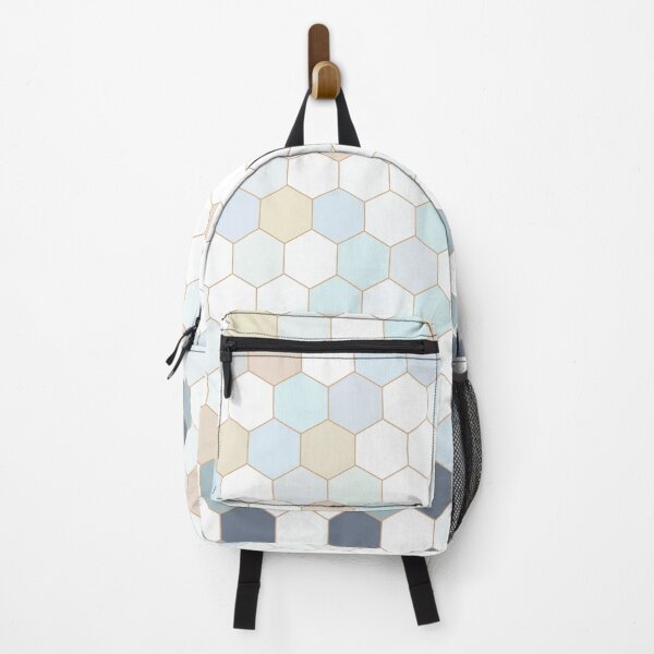 Item preview, Sunwashed Pastel Hexagon Geometric Mosaic designed and sold by Karin Taylor.