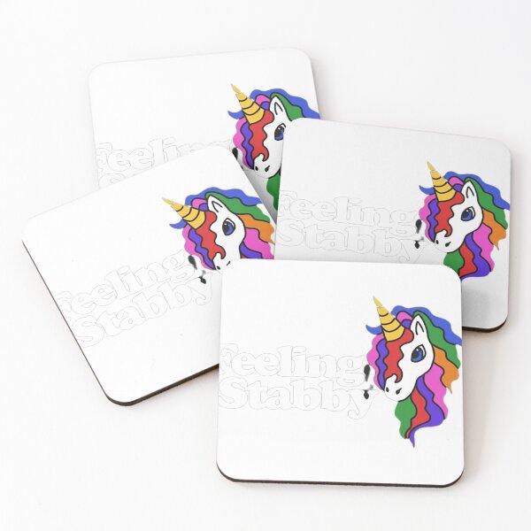 Item preview, Feeling stabby unicorn designed and sold by doriscoratuqk.