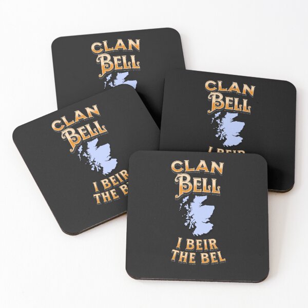 Item preview, Clan Bell Motto Scottish Crest designed and sold by BagTown Clans.