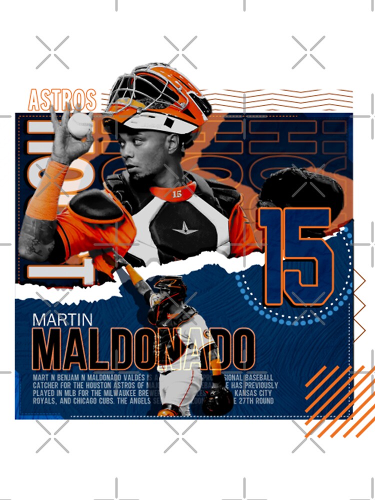 Official Martin Maldonado Houston Astros Jersey, Martin Maldonado Shirts,  Astros Apparel, Martin Maldonado Gear