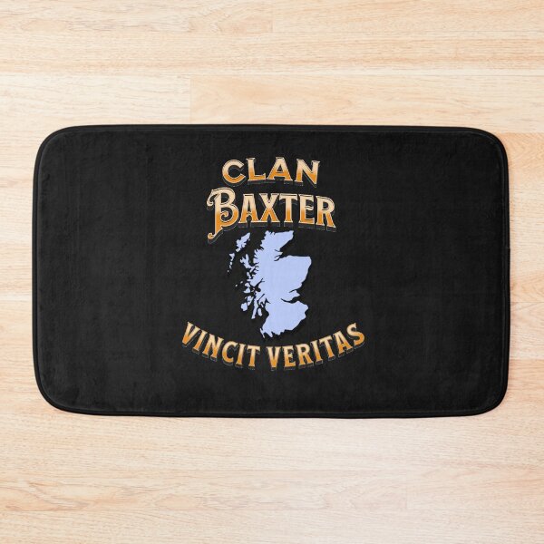 Artikelvorschau, Clan Baxter Motto Schottisches Wappen entworfen und verkauft von BagTown Clans.