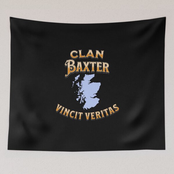 Artikelvorschau, Clan Baxter Motto Schottisches Wappen entworfen und verkauft von BagTown Clans.