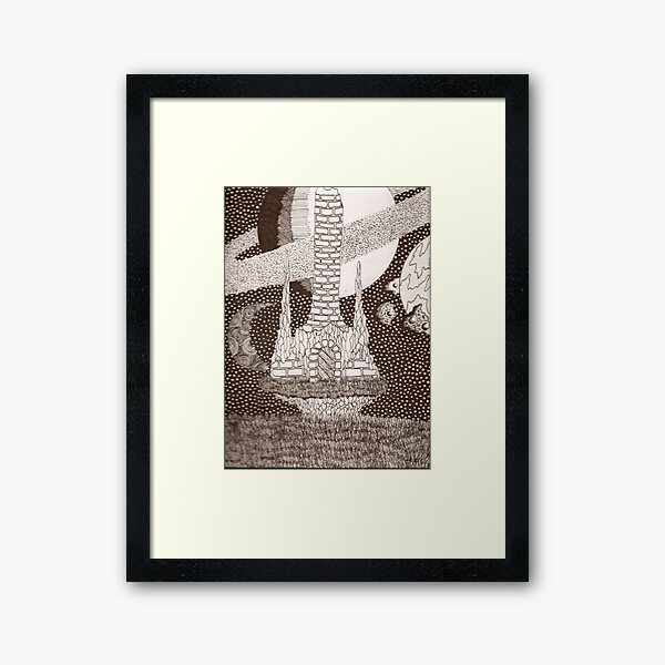 Interstellar Impressions Framed Art Print