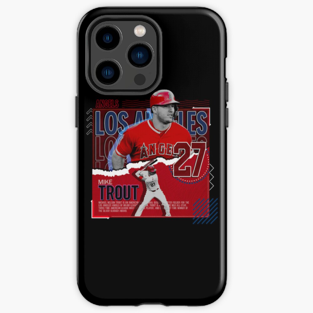 MIKE TROUT BASEBALL iPhone 13 Case Cover