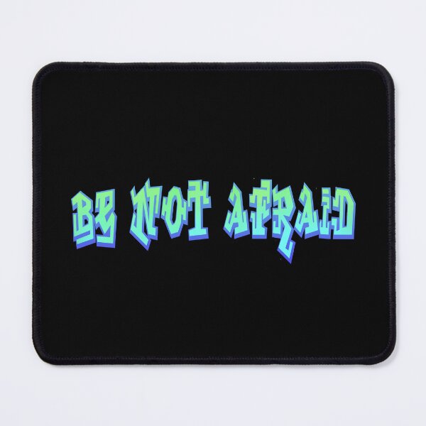Item preview, Be Not Afraid Graffiti style - Biblical Christian (green and blue) designed and sold by TheCatholicLady.