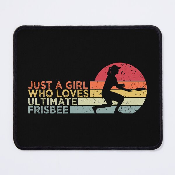Item preview, Just A Girl Who Loves Ultimate Frisbee - Retro Ultimate Frisbee designed and sold by T-shirt For You.