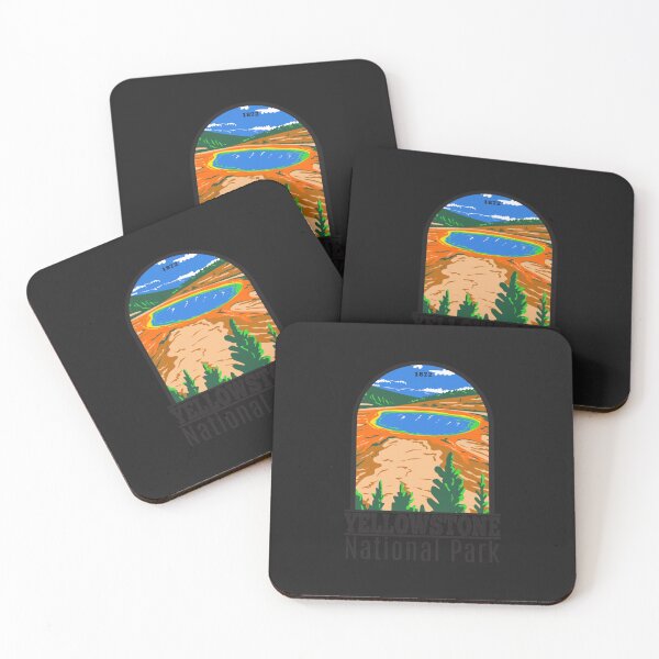 Item preview, Yellowstone National Park Grand Prismatic Spring Classic T-Sh designed and sold by redmonjhscha.