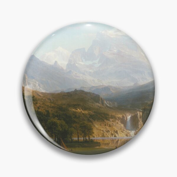Item preview, The Rocky Mountains, Landers Peak | Albert Bierstadt | 1863 designed and sold by CJET.