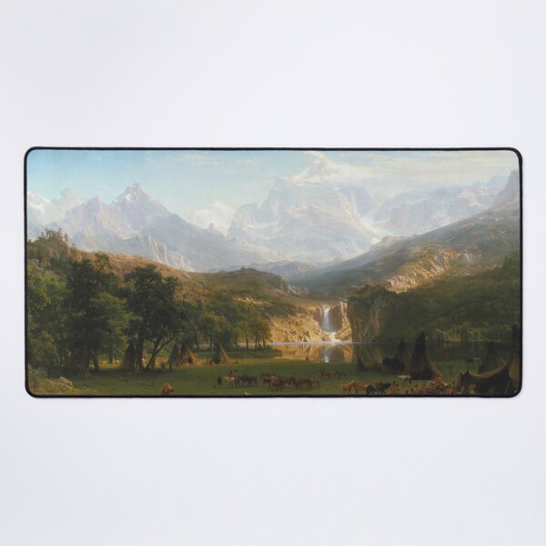 Item preview, The Rocky Mountains, Landers Peak | Albert Bierstadt | 1863 designed and sold by CJET.