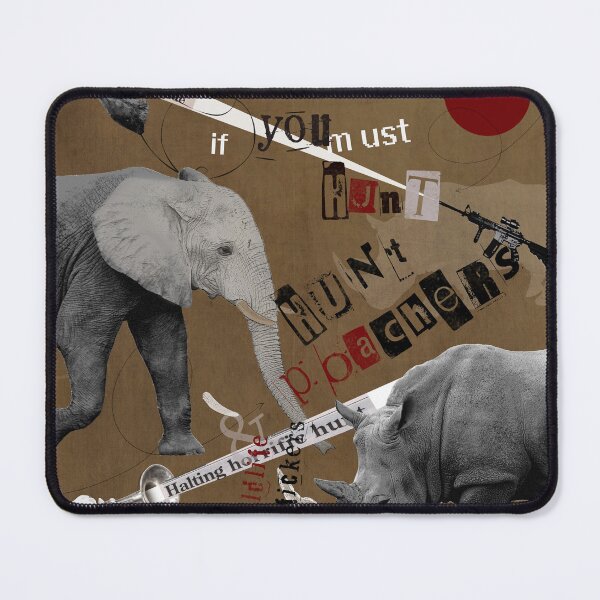 Item preview, Hunt Poachers Not Wildlife Concept Art designed and sold by Nola Lee Kelsey.